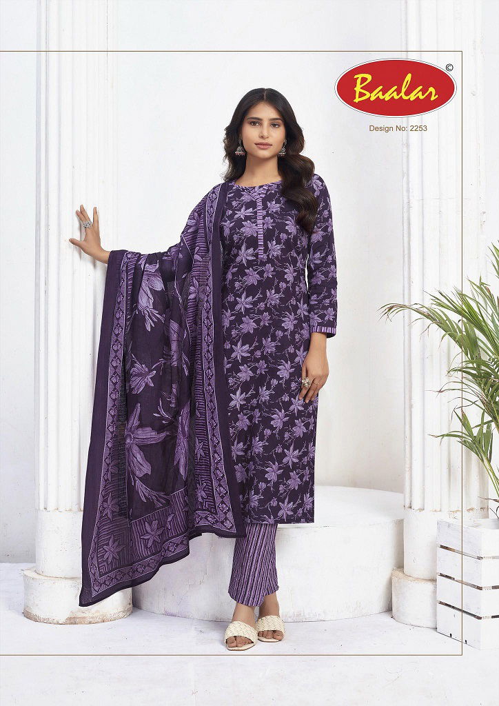 Zubeda Vol 22 By Baalar Printed Cotton Dress Material Wholesale Price In Surat